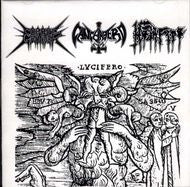 Corpse Grinder / Cancerbero / Hellfire- Split CD