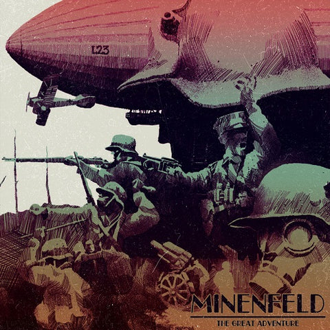 Minenfeld- The Great Adventure CD on Memento Mori Rec.