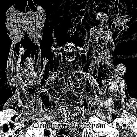 Morbid Messiah- Demoniac Paroxysm CD on Memento Mori Rec.
