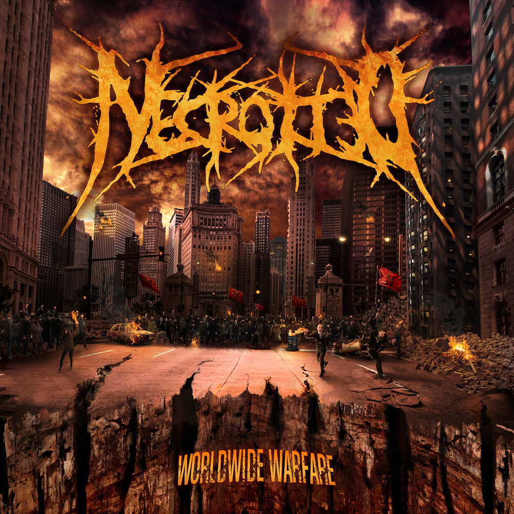 Necrotted- Worldwide Warfare CD on Rising Nemesis Rec.