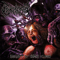 Psychopathy- Insanity Of Human Flesh CD on Sick Chainsaw Prod.