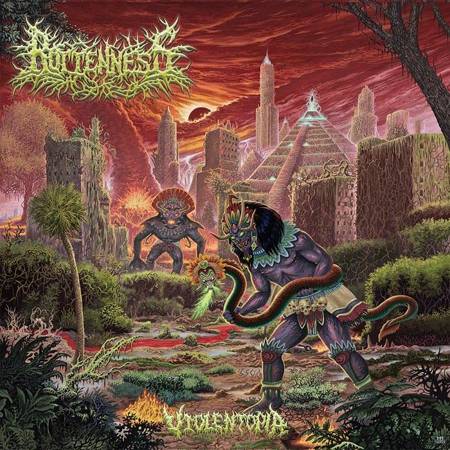 Rottenness- Violentopia CD on Selfmadegod Rec.