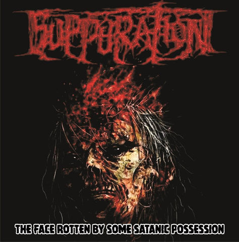 SUPPURATION- The Face Rotten By Some Satanic Possession CD on Morbid Generation