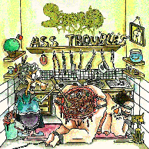 SERRABULHO- Ass Troubles CD on Vomit Your Shirt