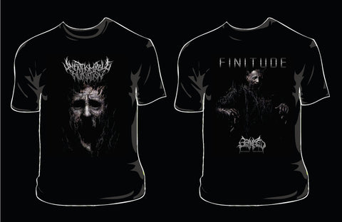 UNFATHOMABLE RUINATION- Finitude SHORTSLEEVE T-SHIRT SMALL OUT NOW!!!