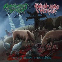 ANIMALS KILLING PEOPLE / ANDROMORPHUS REXALIA- Split CD on Sevar