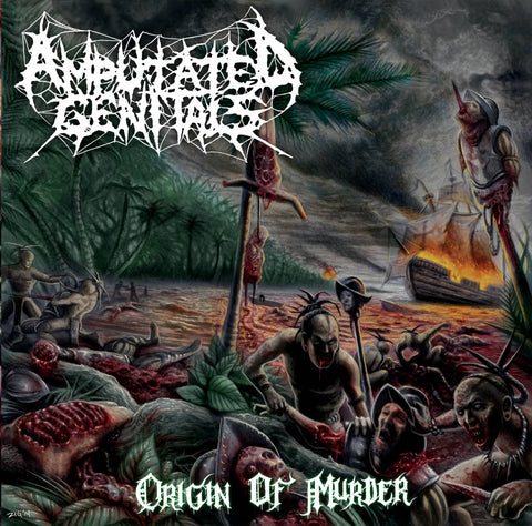 AMPUTATED GENITALS- Origin Of Murder CD on Sevared Rec. OUT NOW!!!