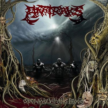 ANTRAKS- Spewing Wrath Blood CD on P.E.R.