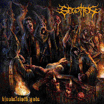 BEGOTTEN- Bloodstained Gods CD on Morbid Gen.