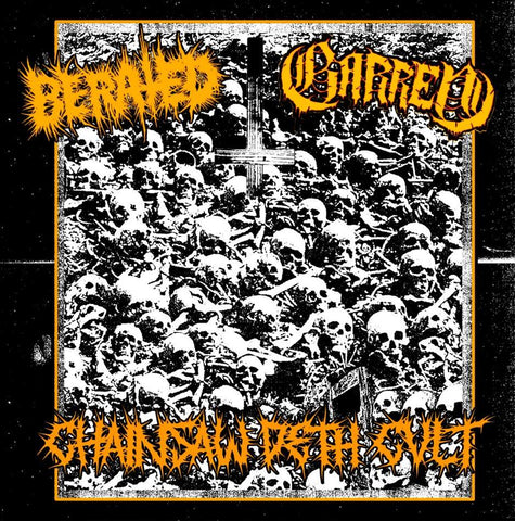 Berated / Barren- Chainsaw Deth Cvlt SPLIT DIGI-CD on Grand Vomit Prod.