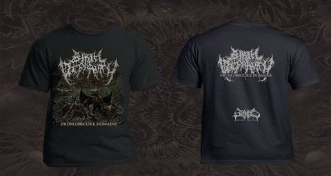 BIRTH OF DEPRAVITY- From Obscure Domains T-SHIRT S-XXL OUT NOW!!!