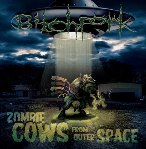 Bitchfork- Zombie Cows From Outer Space CD on Splatter Zombie Rec.