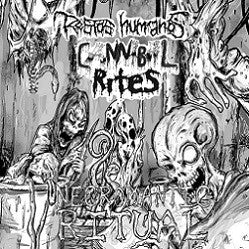 Cannibal Rites / Restos Humanos- Necromantic Ritual Split PRO-CDR