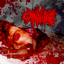 CANNIBE- The Mind Is Collapsed CD on Goressimo Rec.