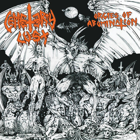 Cemetery Lust- Orgies Of Abomination CD on Hells Headbangers