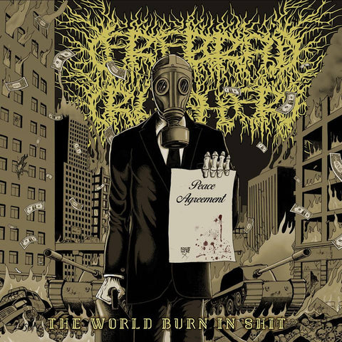 Cerebral Crusher- The World Burn In Shit CD on Gore Cannibal Rec.