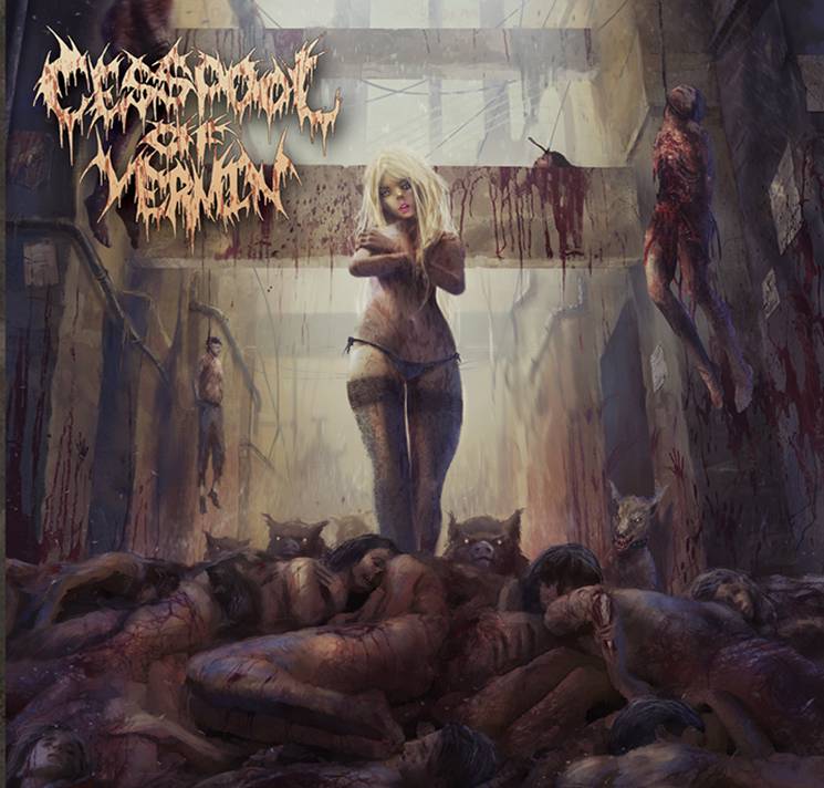 CESSPOOL OF VERMIN- Orgy Of Decomposition CD on Sevared Rec.