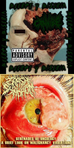 Crash Syndrom / Cannibe- Split CD on Meat 5000 Rec.