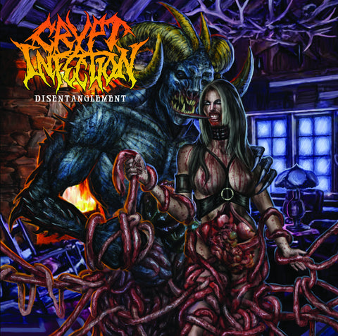 CRYPT INFECTION- Disentanglement CD on Sevared Rec.
