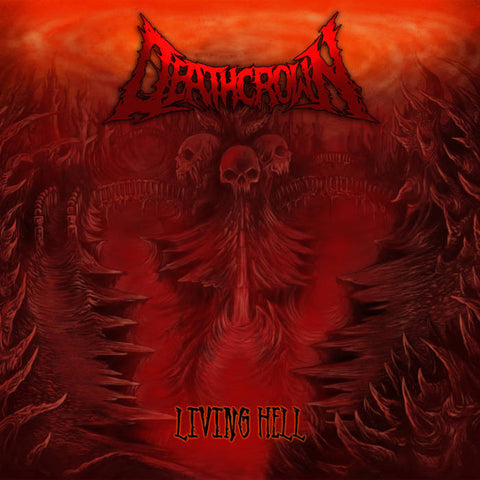 Deathcrown- Living Hell DIGI-CD on Lost Apparitions Rec.