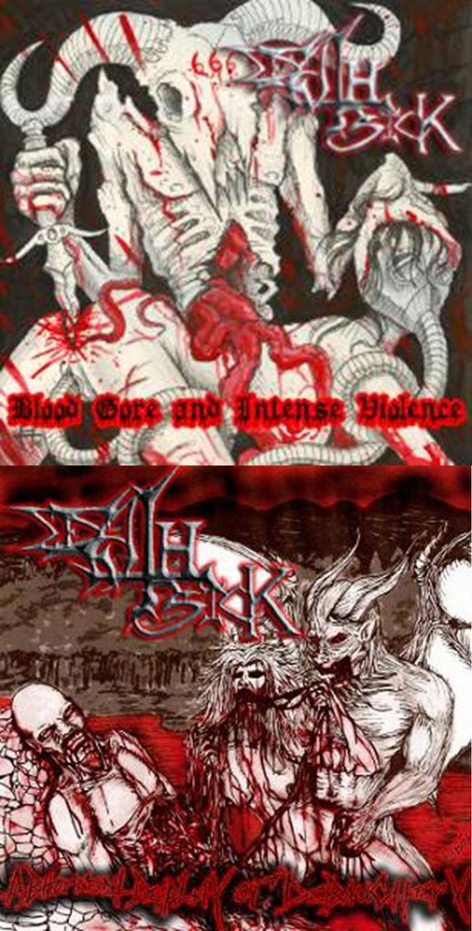 Death Sick- Blood, Abherrent, Gore DOUBLE CD PACKAGE