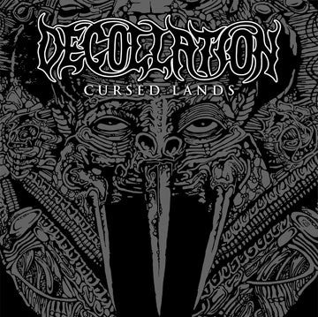 Decollation- Cursed Lands 12" GATEFOLD LP VINYL on The Crypt Rec.