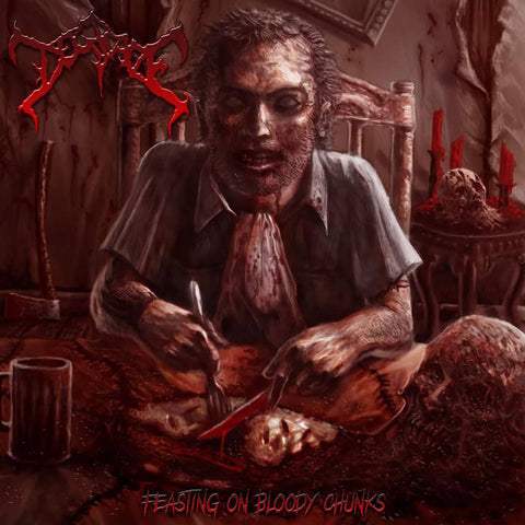 Degrade- Feasting On Bloody Chunks CD on Brutal Mind