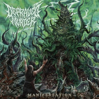 Depraved Murder- Manifestation CD on Comatose Music