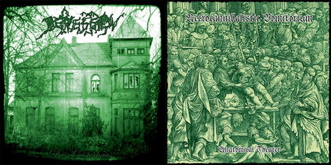 Depression / Necrocannibalistc Vomitorium- Split CD on Unholy Fire