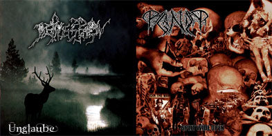 Depression / Paganizer- Split CD on Suffer Prod.