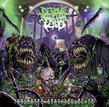 Devour The Fetus- Traumatic Birth Delights CD on Amputated Vein