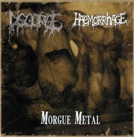 Haemorrhage / Disgorge (MEX)- Morgue Metal Split CD on Brutal Reign Prod.