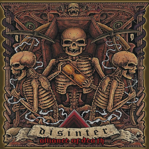 Disinter (USA) / Disinter (PERU)- Alliance Of Death Split CD on Pest Rec.