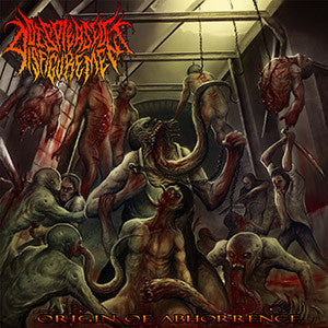 Displeased Disfigurement- Origin Of Abhorrence CD on CDN Rec.