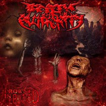 DEATH OF AUTHORITY- Drowned In Blood CD on No Label Rec.