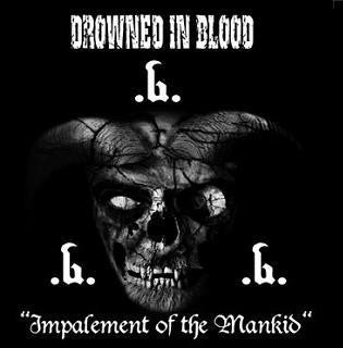 Drowned In Blood / Warcrusher- Impalement. Split DIGI-CD on Amer