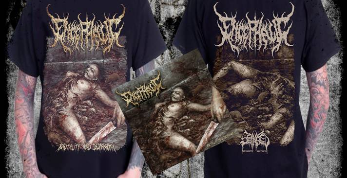 ENCEPHALIC- Brutality & Depravity CD / T-SHIRT PACKAGE S-XL OUT NOW!!!