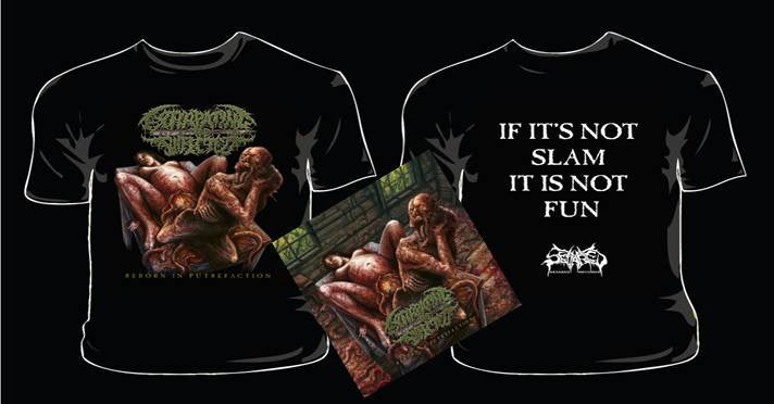 EXTIRPATING THE INFECTED- Reborn...CD / T-SHIRT PACKAGE SMALL