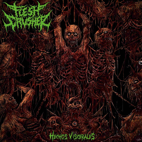 Flesh Crusher- Hechos Viscerales CD on Satanic Porno Rec.