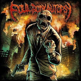 Foul Body Autopsy- Perpetuated By Greed CD on Grindscene Rec.