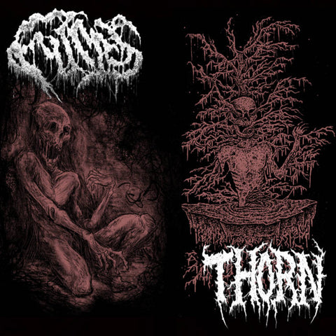 Fumes / Thorn- Split CD on Cavernous Rec.