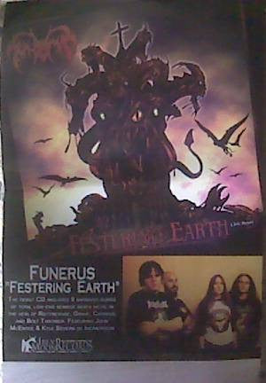 Funerus- Festering Earth POSTER