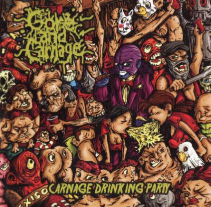 Gore And Carnage- Carnage Drinking Party CD