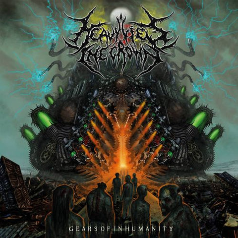 Heavy Lies The Crown- Gears Of Inhumanity CD on Ungodly Ruins Prod.