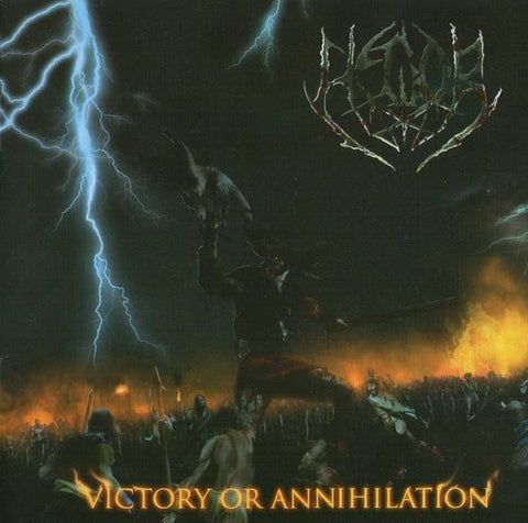 Hedor- Victory Or Annihilation CD on Mutilated Records