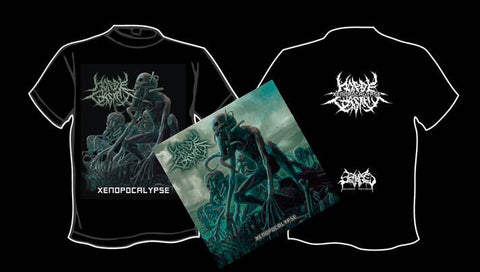 HORDE CASKET- Xenopocalypse CD / T-SHIRT PACKAGE S-XL OUT NOW!!!