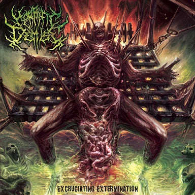 Horrific Demise- Excruciating Extermination CD on Comatose Music