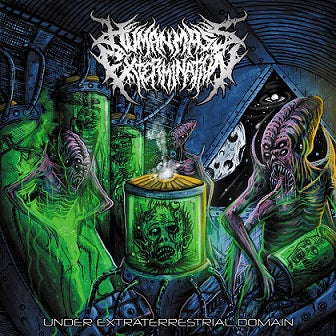 Human Mass Extermination- Under Extraterrestrial Domain CD on Rotten Music