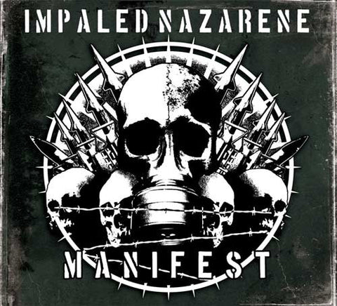 Impaled Nazarene- Manifest CD on Red Stream