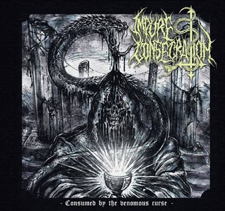 Impure Consecration- Consumed By The Venomous Curse CD on Lord Of The Flies Rec.